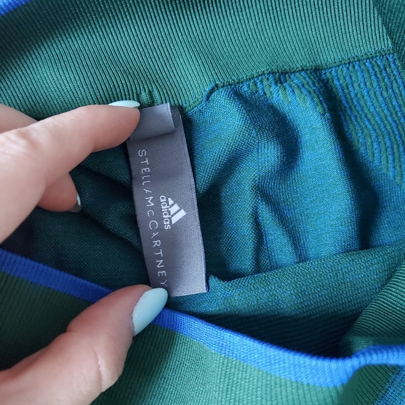 Adidas By Stella McCartney | Seamless Training Leggings Size S In Green - Picture 15 of 16
